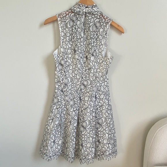 LIKELY Catherine Dress in White Lace - Picture 9 of 16